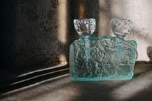 Charger l'image dans la galerie, Handmade Glass Double Tea-Light Candleholder - by Andrzej Rafalski