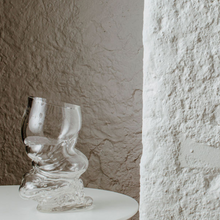 Load image into Gallery viewer, Glass "Tied" Vase