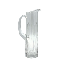 Lade das Bild in den Galerie-Viewer, Crystal Water Carafe with 6 Glasses Set - Metropolis Collection - by Julia Crystal Factory