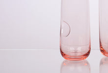 Load image into Gallery viewer, Pink Carafe "On Finger" with 2 Glasses