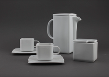 Lade das Bild in den Galerie-Viewer, Porcelain Coffee/Tea Set - System Collection by Modus Design -White or Graphite Colour
