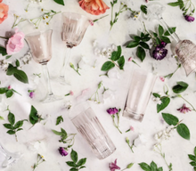 Charger l'image dans la galerie, 3 Crystal Long Drink Glasses - Veranda Collection - by Julia Crystal Factory