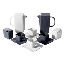 Lade das Bild in den Galerie-Viewer, Porcelain Coffee/Tea Set - System Collection by Modus Design -White or Graphite Colour