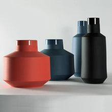 Charger l'image dans la galerie, Porcelain Berta Vase - by Modus Design - Blue or Brick-Red Colour