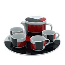 Charger l'image dans la galerie, Porcelain Coffee/Tee Set - Collector's Item by Modus Design - Form and Colour Series