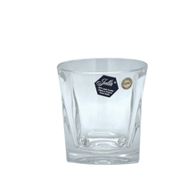 Load image into Gallery viewer, Crystal Low Carafe with 6 Whisky Glasses