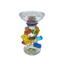 Load image into Gallery viewer, Crystal Glass Candleholder