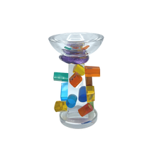 Load image into Gallery viewer, Crystal Glass Candleholder