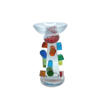 Load image into Gallery viewer, Crystal Glass Candleholder