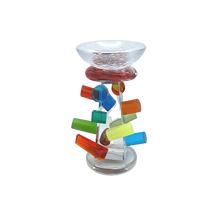 Load image into Gallery viewer, Crystal Glass Candleholder