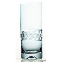 Load image into Gallery viewer, 6 Crystal Long Drink Glasses (Light Blue) - Coloré Collection